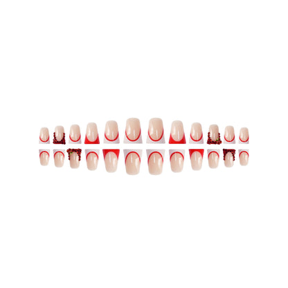 Festliche Nagelkunst Verlängerungen Brehn