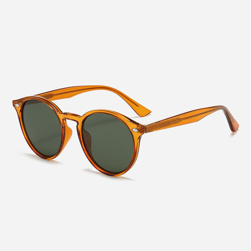 Damen Stilvolle runde Sonnenbrille Brehn