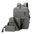 Multi-Taschen Laptop Rucksack und Zubehör Set Brehn