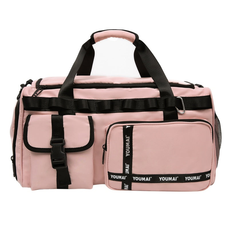 Sportliche Multifunktions-Duffel-Tasche Mit Praktischen Fächern Brehn