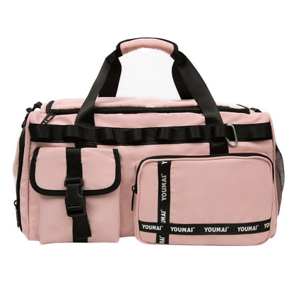 Sportliche Multifunktions-Duffel-Tasche Mit Praktischen Fächern Brehn