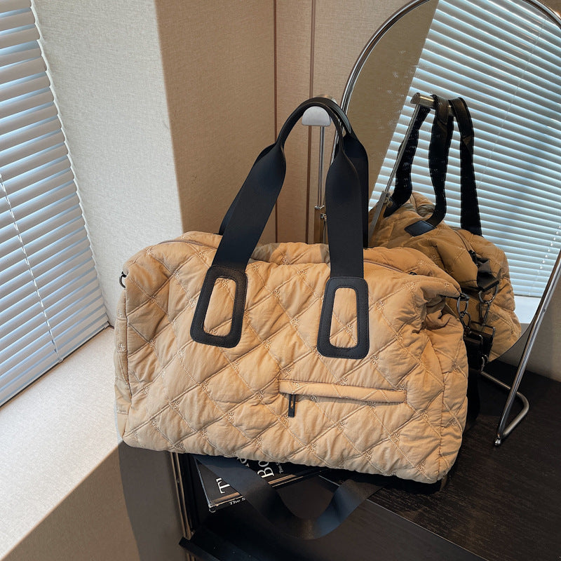 Gep quiltete Reis Tote Bag