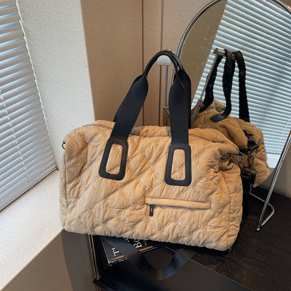 Gep quiltete Reis Tote Bag