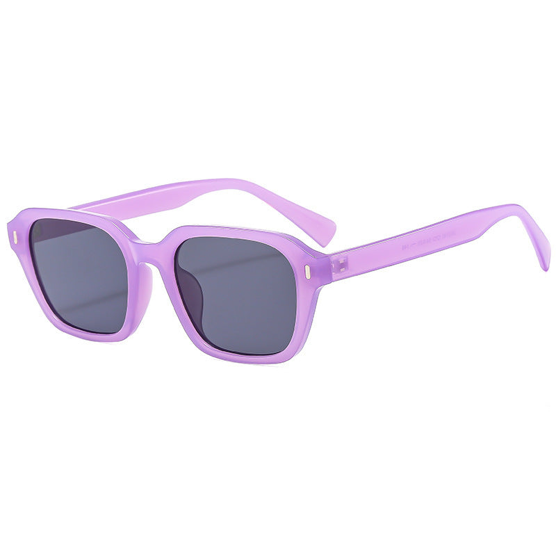 Damen Quadratische Sonnenbrille mit stylischem Transparentrahmen und UV-Schutz Brehn