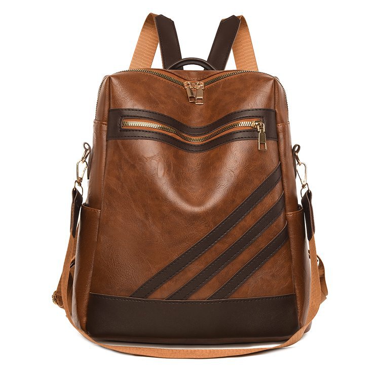 Modischer Leder Rucksack Brehn