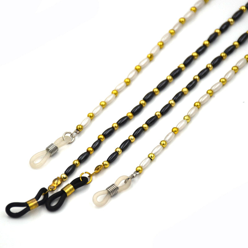 Elegante Perlen-Brillen-Kette Brehn