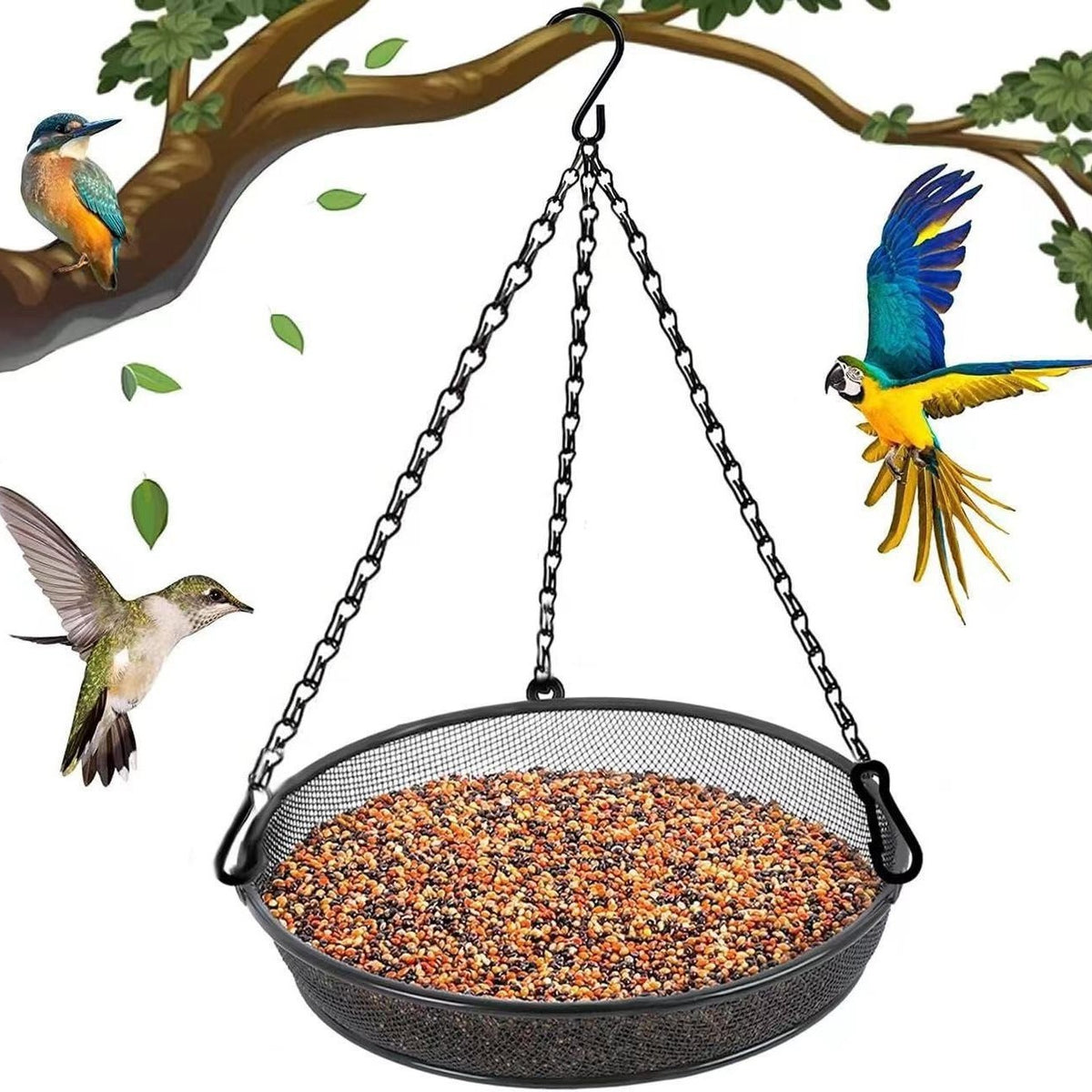 Vogelbad und Futterstelle Brehn
