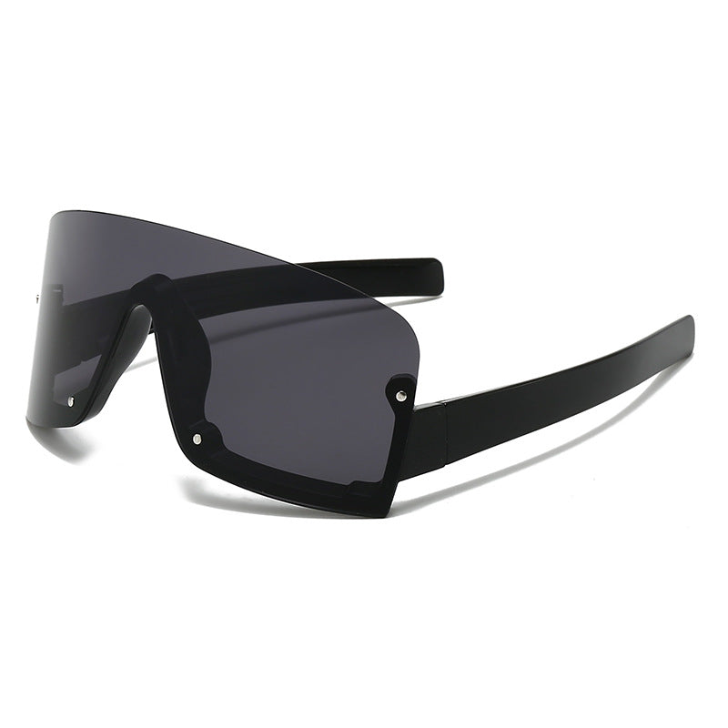 Damen sportliche visier Sonnenbrille Brehn