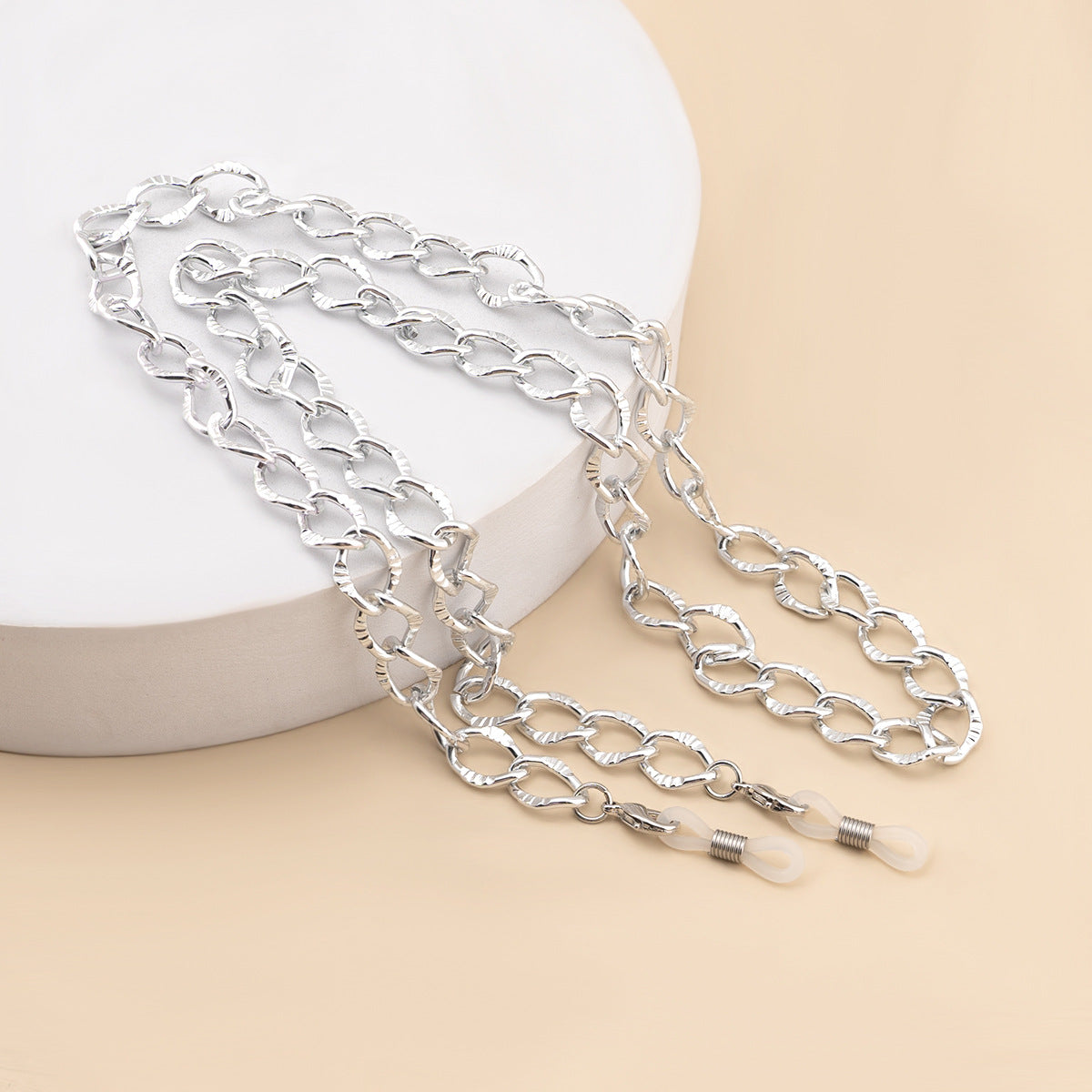 Zeitgenössische Metall-Brille Kette Brehn