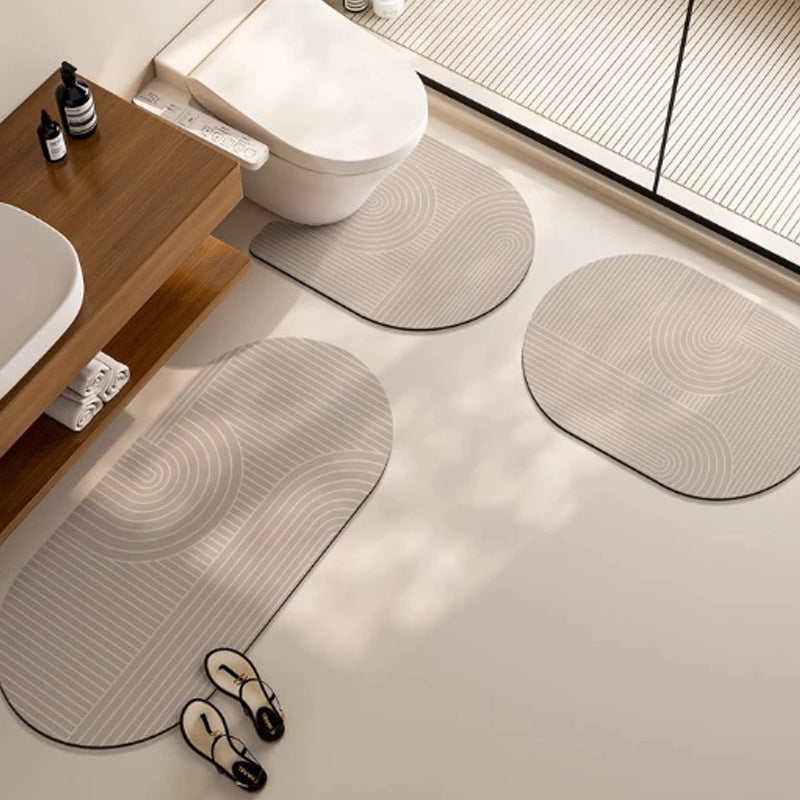 elegantes strukturiertes Badetuch-Set Brehn