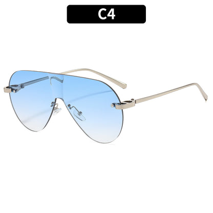 Hochleistungs-Übergroße Aviator-Sonnenbrille