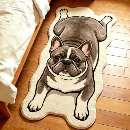 Verspielt Hundeform Teppich
