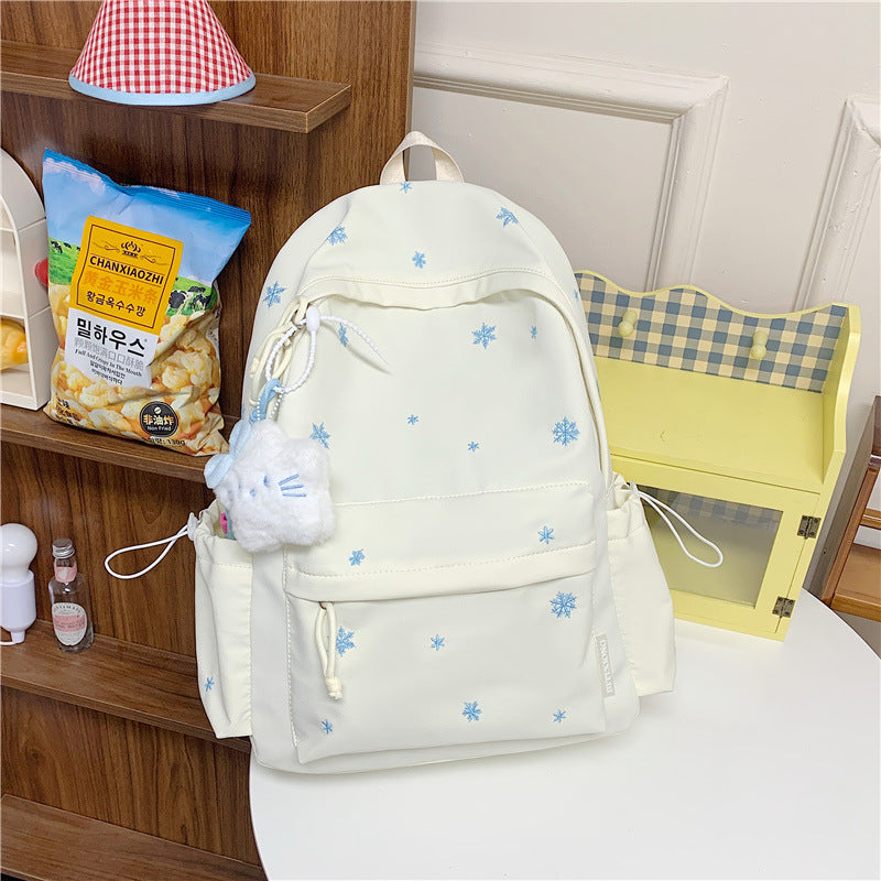 Gestickter süßer Charakter-Rucksack