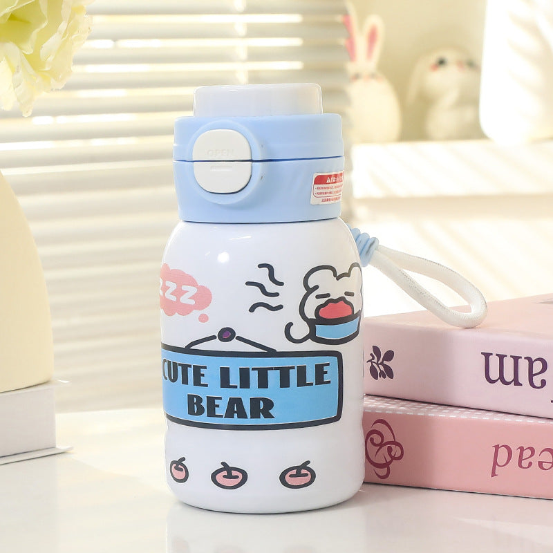 Unisex Wasserdichte Trinkflasche mit süßem Bärendesign Brehn