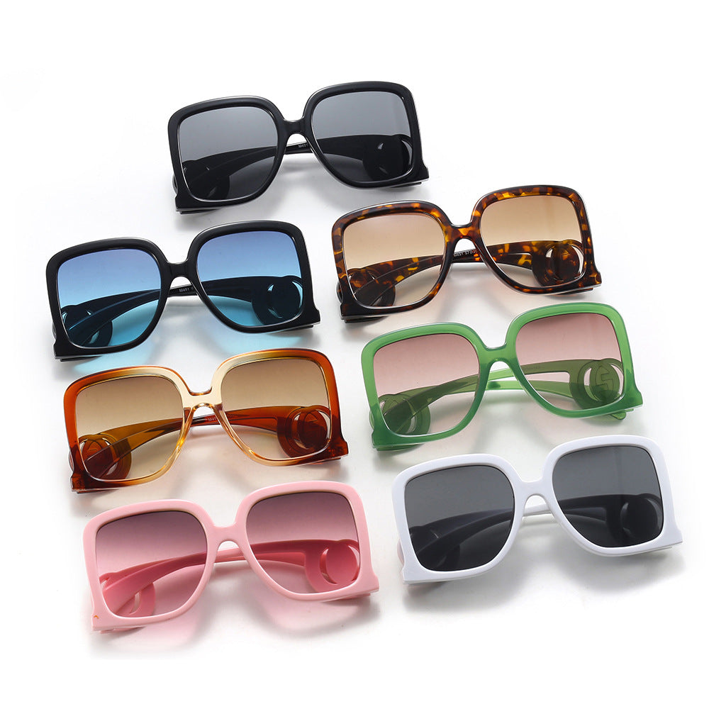 Damen Sonnenbrille im eleganten Quadrat-Design Brehn