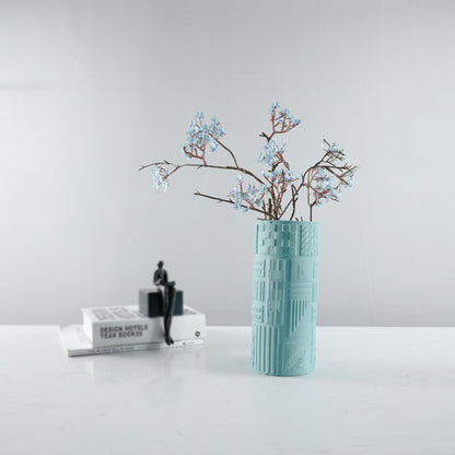 Strukturierte Keramische Dekorative Vase