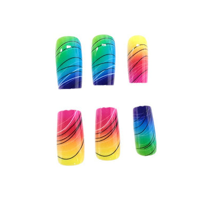 Vibrant Ombre Nagelkunst Set Brehn
