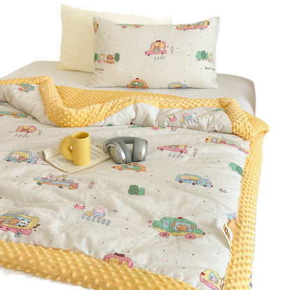Plüsch Wendeminkydecke