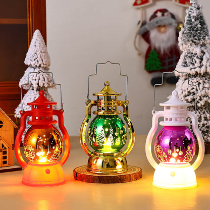 Nostalgische LED Weihnachtslaterne Brehn