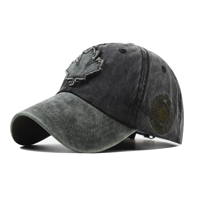 Damen Distressed Canvas Baseball Cap Brehn
