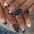 Kreatives Polka Dots Press-On Nails Set Brehn