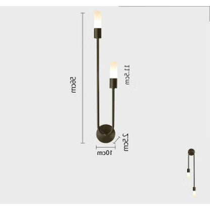 Elegante Doppelte Wandlampe
