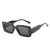 Fette geometrische Sonnenbrille Brehn