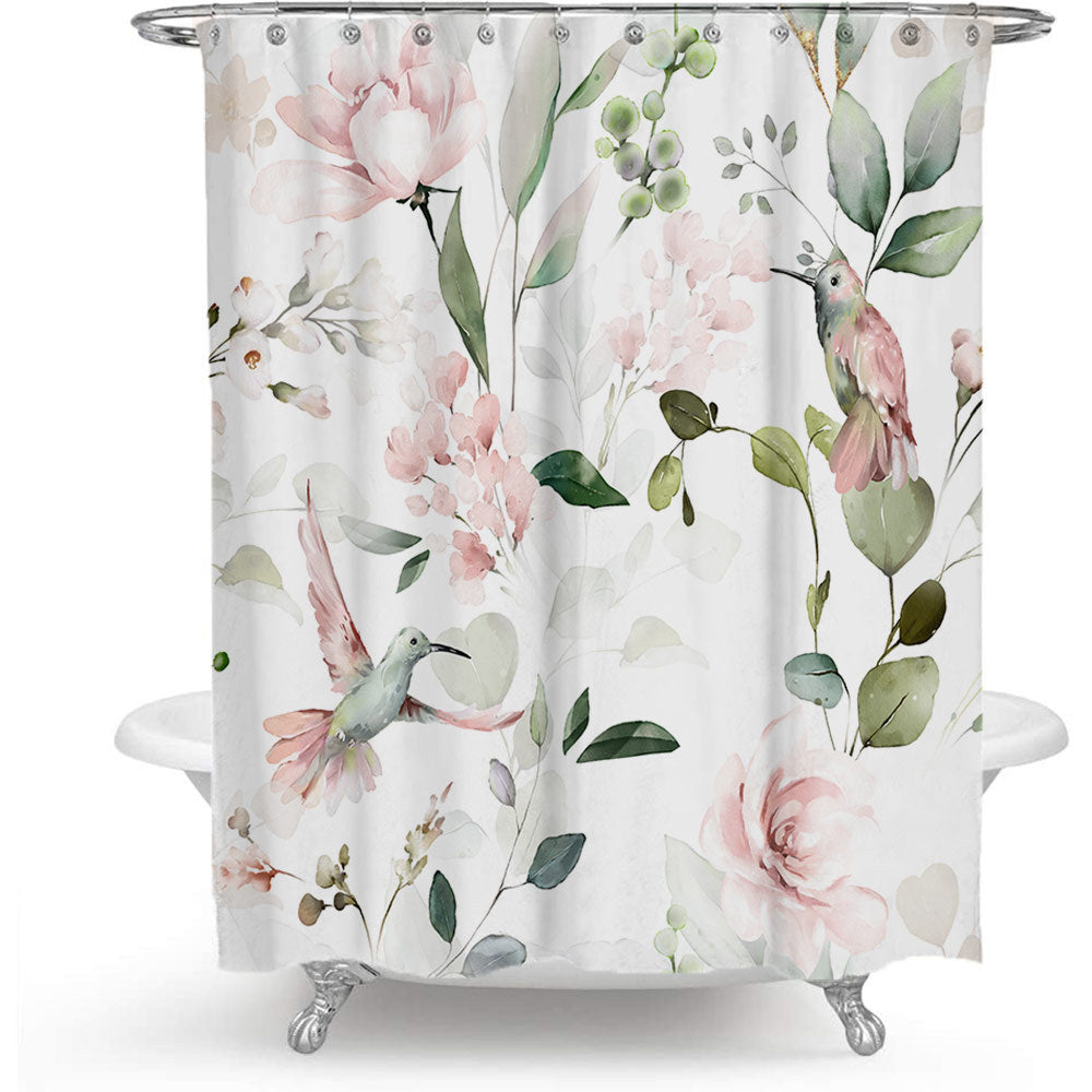 Blumenmuster Duschvorhang Brehn