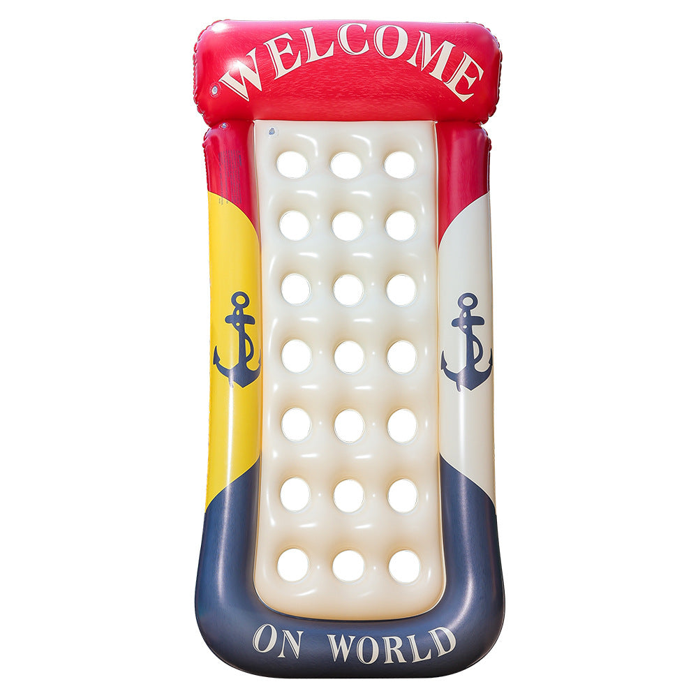 Damen Aufblasbare Relaxliege mit maritimem Design Brehn