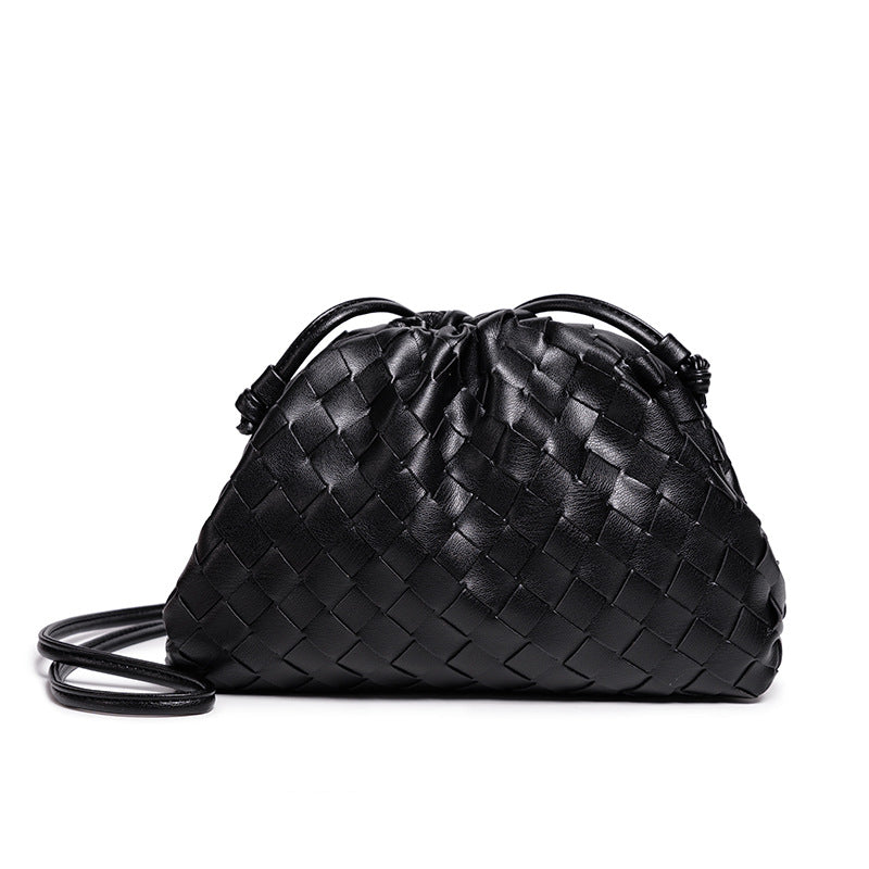 Texturierte Gewebte Handheld Clutch Brehn