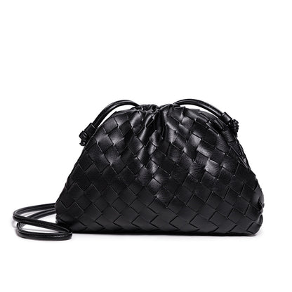 Texturierte Gewebte Handheld Clutch Brehn