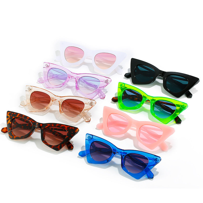 Damen Cat-Eye Sonnenbrille mit eleganten Design-Elementen Brehn