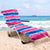 Liegestuhlauflage mit stilvollem TIE-DYE-Design Brehn