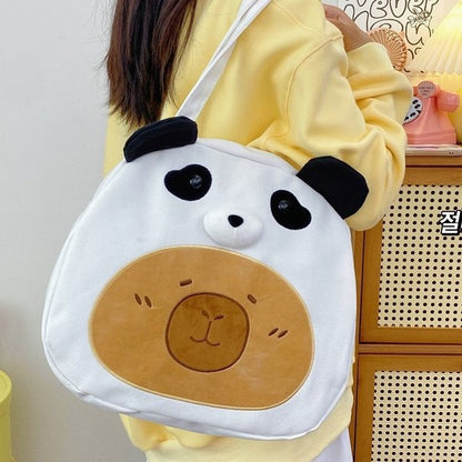 Süßes Panda-Themen Schulter Tote