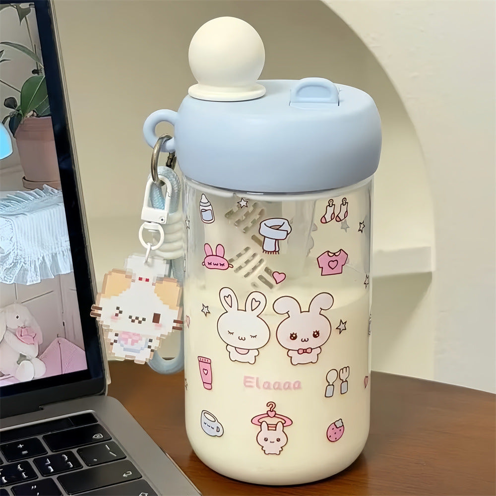 Damen Kreative Trinkflasche im verspielten Design Brehn