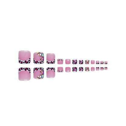 Dekorative 3D Press-On Nagelkunst Set Brehn