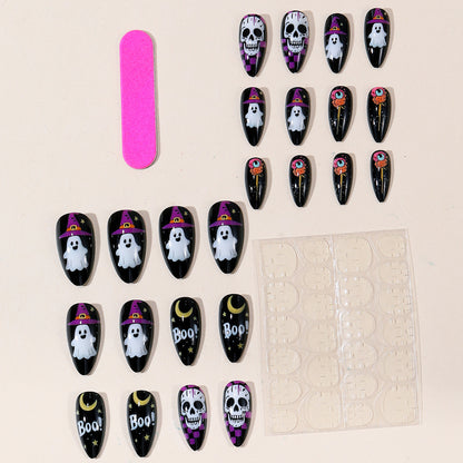 Gothic Halloween Nagelkunst Set Brehn