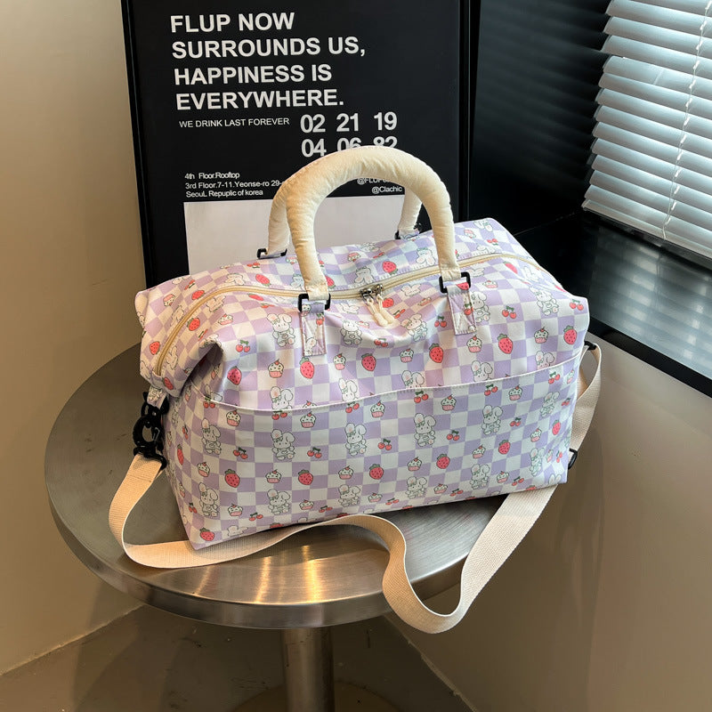 Verspielte Gemusterte Reisetasche Brehn