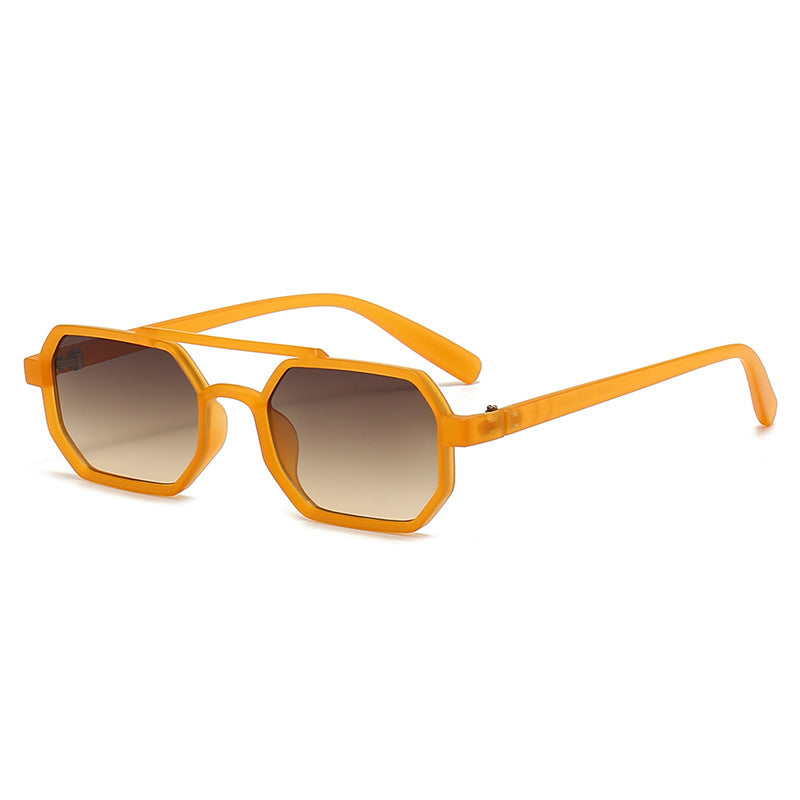 Damen modische Sonnenbrille im innovativen Achtkant-Design Brehn
