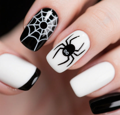 Halloween-inspiriertes Themen-Nagelkunst-Set Brehn