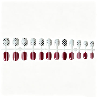 Künstlerisches Mehrfachmuster-Nagelkunst-Set