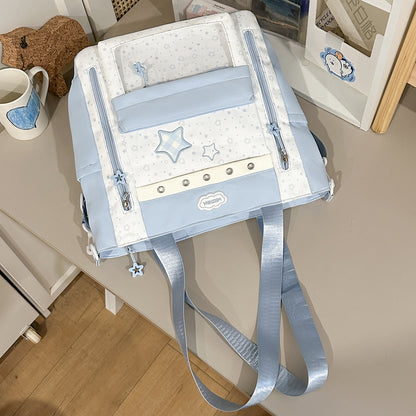 Transparente Taschen-Rucksack Brehn