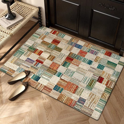 Vibrant Geometric Outdoor Teppich