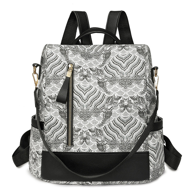 Elegante Texturierte Rucksack