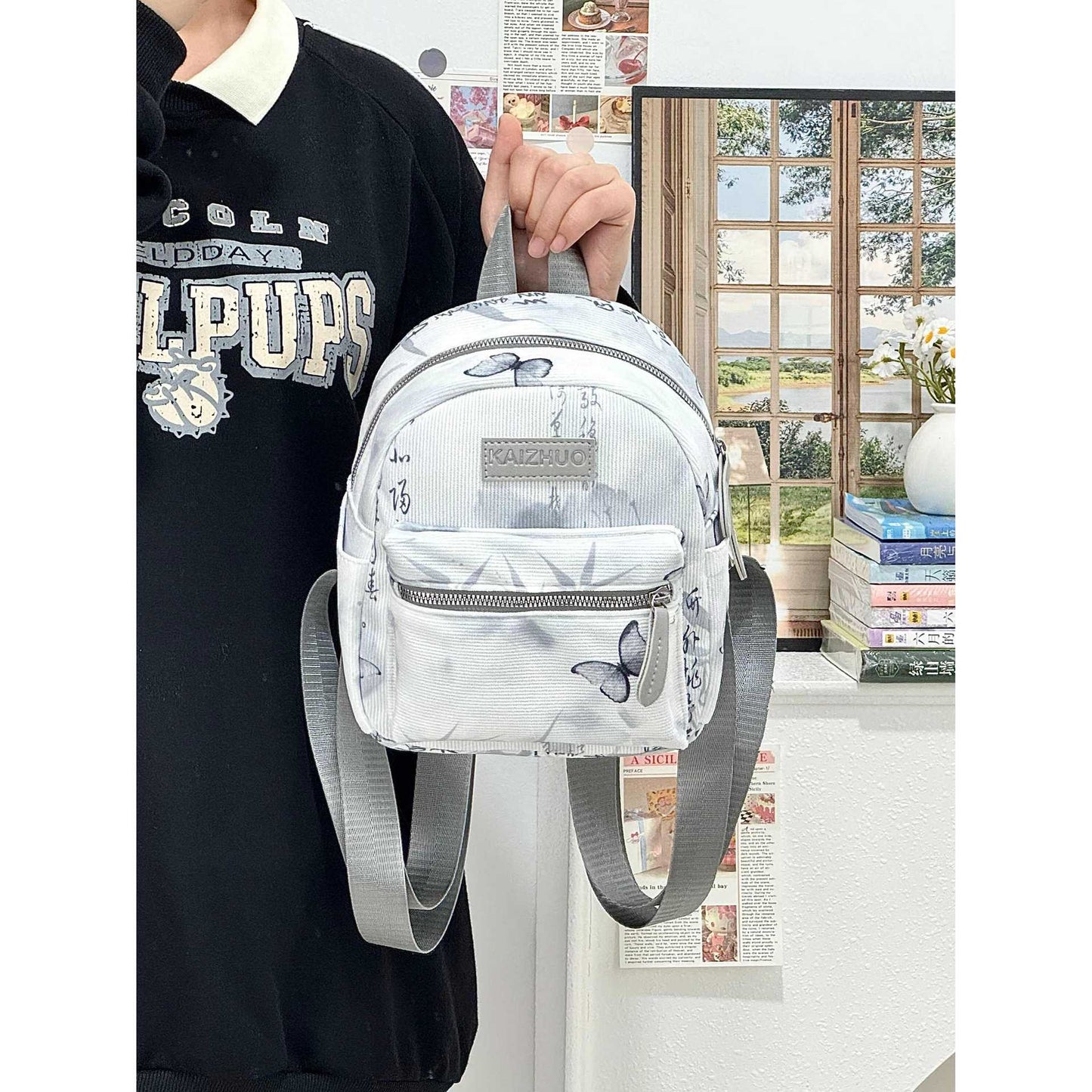 Muster Mini Rucksack Brehn