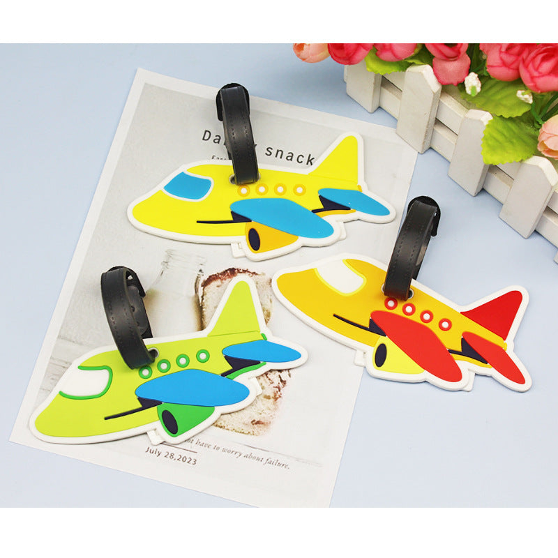 Unisex Gepäckanhänger im kreativen Flugzeugdesign Brehn
