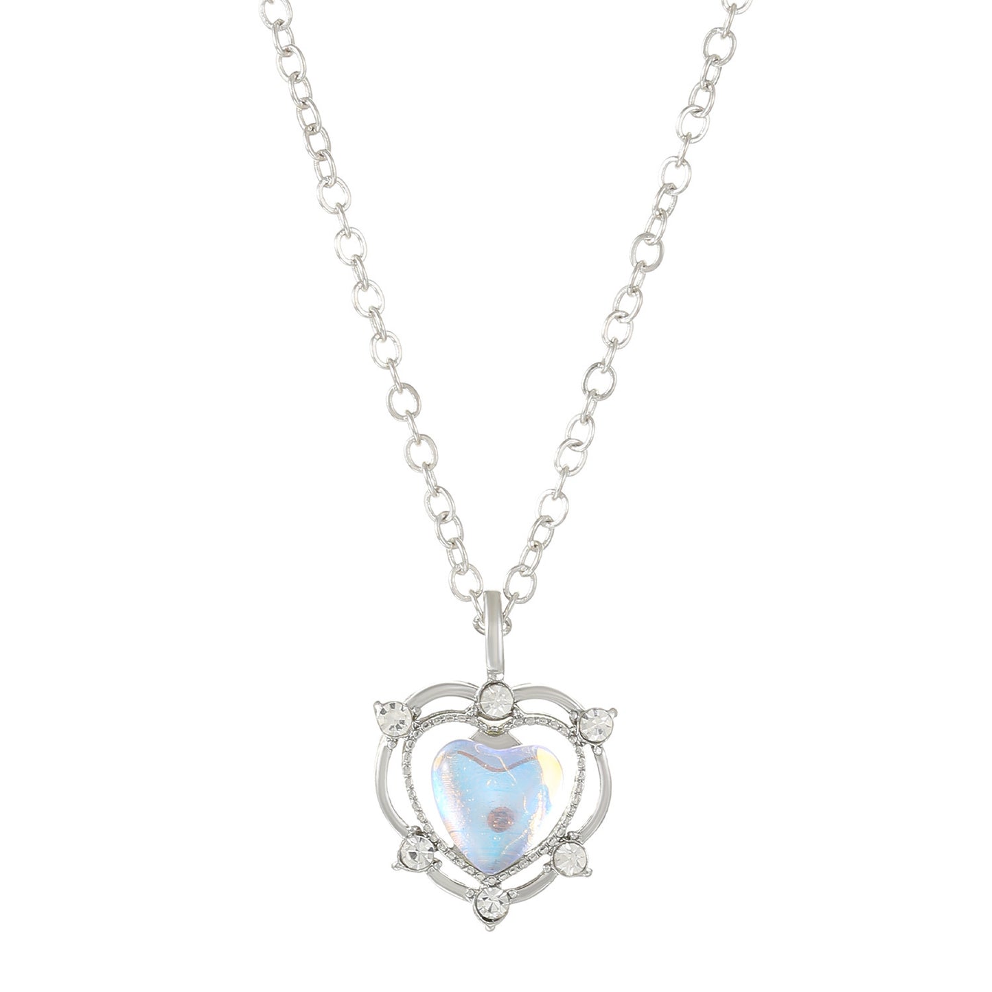 Herzförmige Schmuck-Halskette Brehn