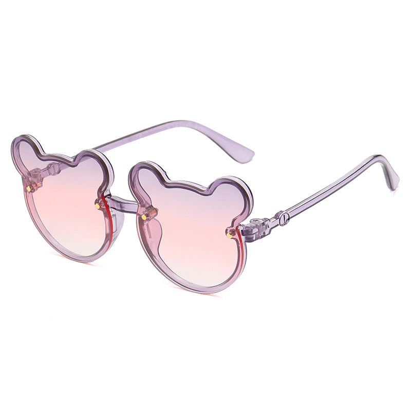 Damen Verspielte Bärenform Sonnenbrille Brehn