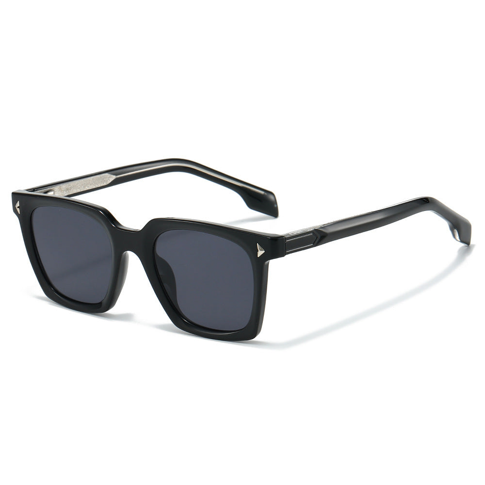 Retro-inspirierte übergroße geometrische Sonnenbrille Brehn