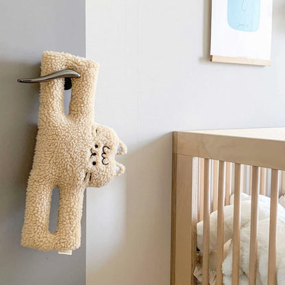 Sherpa-Fleece-Hasen-Handpuppe-Plüschspielzeug